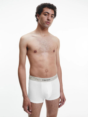 Calvin Klein pánske biele boxerky - L (100)