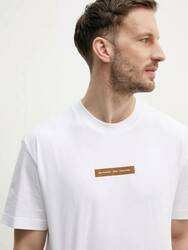 Calvin Klein pánske biele tričko  - L (YAF)