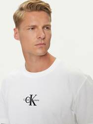Calvin Klein pánske biele tričko - 2XL (YAF)