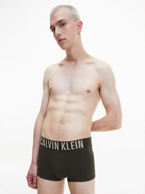 Calvin Klein pánske čierne boxerky 2 pack - XL (6HF)