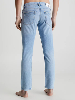 Calvin Klein pánske modré džínsy Slim - 30/30 (1AA)