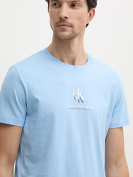 Calvin Klein pánske svetlo modré tričko - L (CBR)