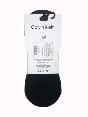 Calvin Klein dámske biele ponožky 2pack - ONESIZE (003)