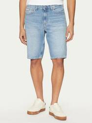 Calvin Klein pánske svetlo modré džínsové šortky - 30/NI (1A4)