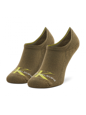 Calvin Klein pánske zelené ponožky - ONESIZE (OLI)