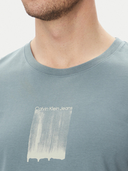 Calvin Klein pánske zelené tričko - S (CKM)