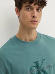 Calvin Klein pánske zelené tričko - M (CH2)