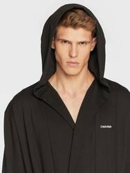 Calvin Klein pánsky čierny župan Robe - L-XL (UB1)