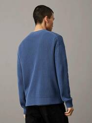 Calvin Klein pánsky modrý sveter - M (PPK)