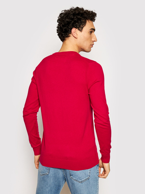 Calvin Klein pánsky tmavo ružový sveter - S (XAP)