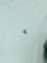 Calvin Klein pánsky zelenkavý sveter - L (PCT)
