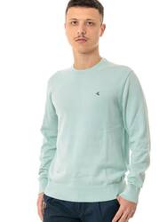 Calvin Klein pánsky zelenkavý sveter - L (PCT)