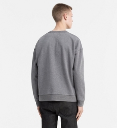 Calvin Klein pánska šedá mikina Hayti - XL (025)