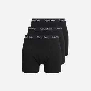 Calvin Klein pánske čierne boxerky 3 pack - XS (XWB)