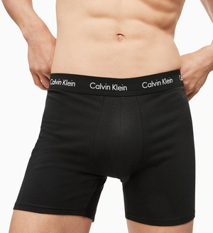 Calvin Klein pánske čierne boxerky 3 pack - XS (XWB)