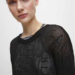 Calvin Klein dámsky čierny sveter - L (BAE)