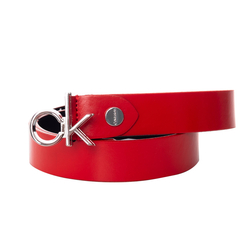 Calvin Klein dámsky červený opasok - 85 (XA8)