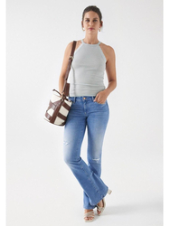 Salsa Jeans dámske zelené tielko - L (510)