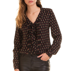 Guess dámska čierna blúzka Carolina - XS (PN94)