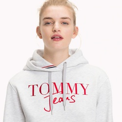 Tommy Hilfiger dámska šedá mikina Modern - L (089)