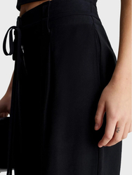 Calvin Klein dámske čierne nohavice - L (BEH)