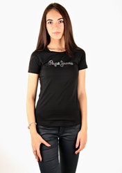Pepe Jeans dámske čierne tričko Juana - XS (999)