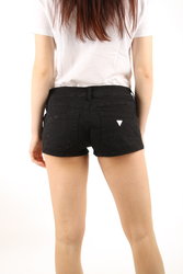 Guess dámske čierne šortky New Amelia - 28 (A996)
