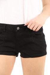 Guess dámske čierne šortky New Amelia - 28 (A996)