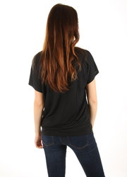 Tommy Hilfiger dámske čierne tričko Ada - XS (094)