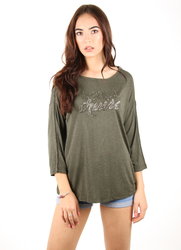 Pepe Jeans dámske zelené tričko - XS (765)