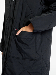 Tommy Jeans dámsky čierny kabát - XS (BDS)