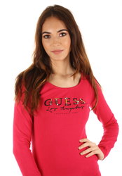 Guess dámsky ružový svetrík Alyssa - XS (A469)