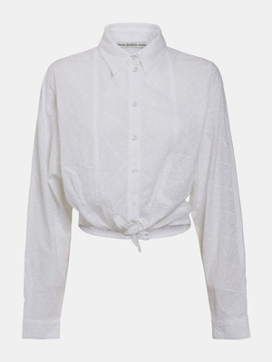 Guess dámska biela košeľa - M (G011)