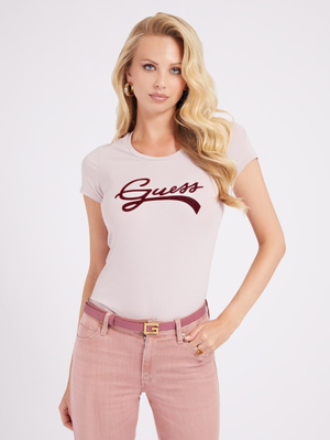 Guess dámske svetlo fialové tričko - XS (G996)