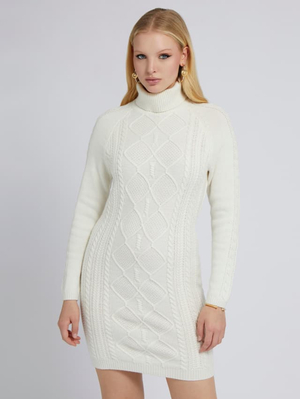 Guess dámske biele šaty - XS (G012)