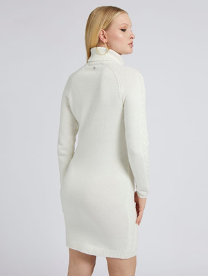 Guess dámske biele šaty - M (G012)