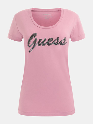 Guess dámske ružové tričko - S (G67G)