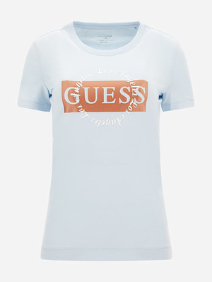 Guess dámske svetlomodré tričko - XS (G7EJ)
