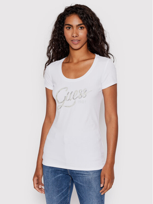 Guess dámske biele tričko - S (G011)