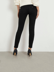 Guess dámske čierne džínsy - 25 (FLRQ)