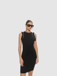 Guess dámske čierne šaty - XS (JBLK)