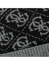 Guess dámska čierno šedá čiapka - L (COA)