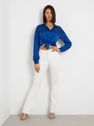 Guess dámska modrá košeľa - XS (G7N9)