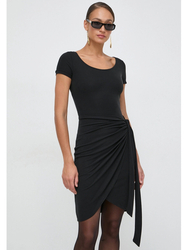 Guess dámske čierne šaty - XS (JBLK)