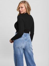 Guess dámske čierne pletené body - L (JBLK)