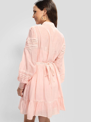 Guess dámske ružové šaty - M (F6W9)