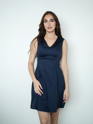 Guess dámske tmavo modré šaty - XS (G7HR)