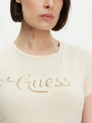 Guess dámske béžové tričko - XS (A60P)