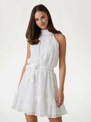 Guess dámske biele šaty - XS (G011)