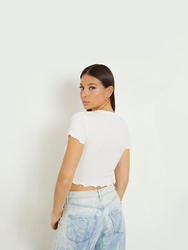 Guess dámsky biely top - M (G012)
